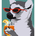 Jugdy Lemur with Drink