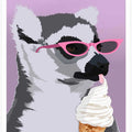 Jugdy Lemur with Icecream