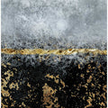 Gold Black Abstract