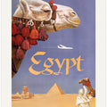 Egypt. Fly Twa (1960) Vintage Poster By David Klein
