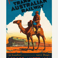 Trans Australian Railway Poster