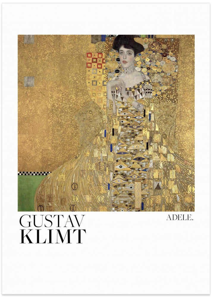 Portrait of Adele Bloch Bauer I (1907) Poster