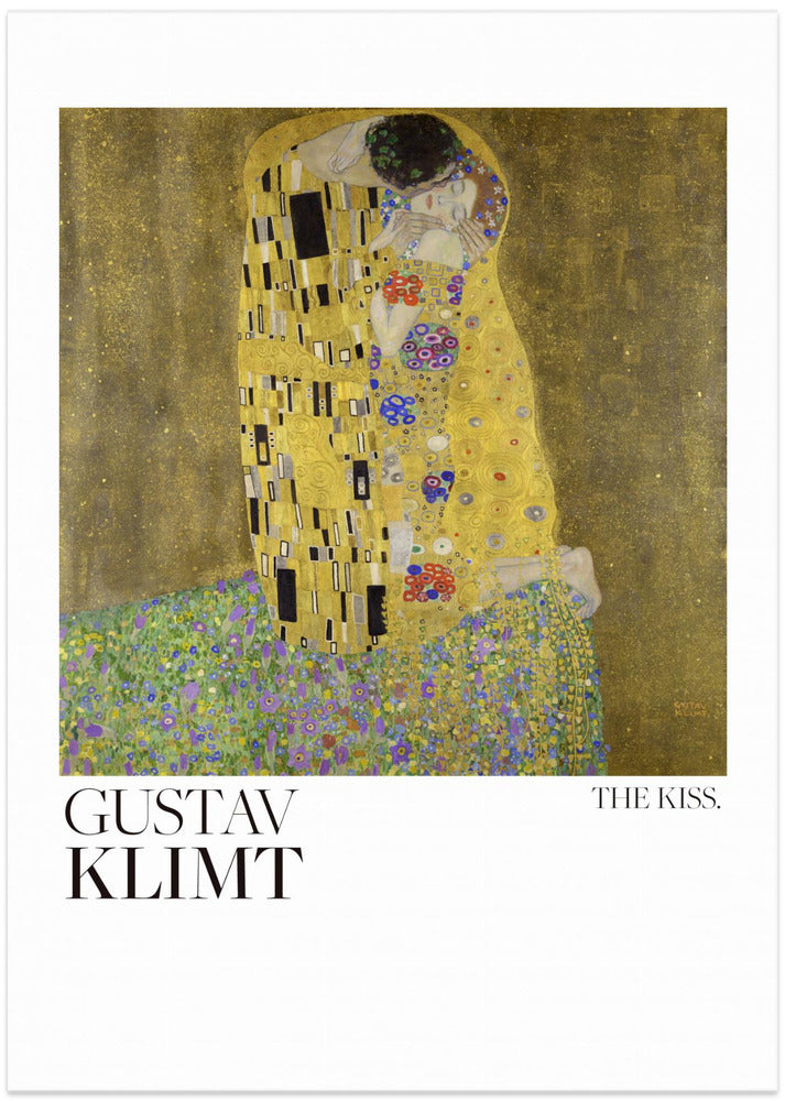 The Kiss (1907–1908) Poster