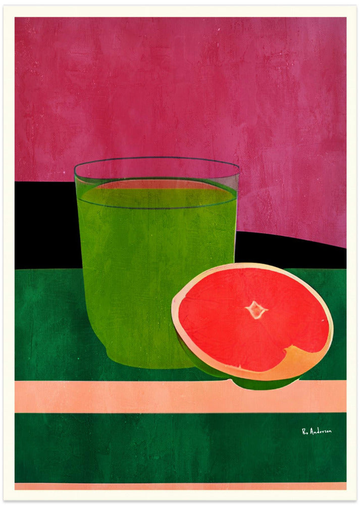 Art Prints of Pink, Little Grapefruit
