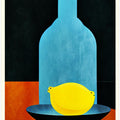 Art Prints of Bottle With (lonesome) Lemon : Skinny Bitch