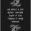 An Apple a Day