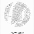 Manhattan Roads Map
