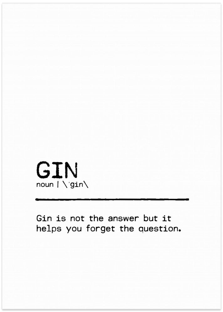 Quote Gin Question