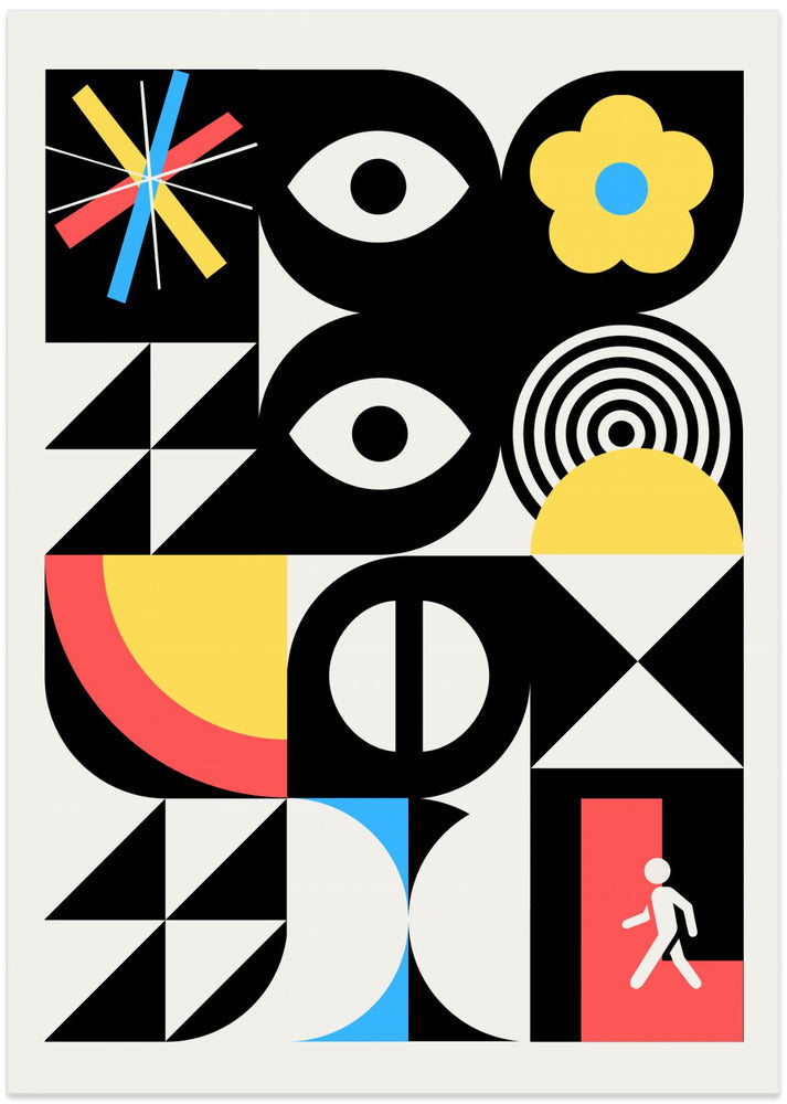 Maximalist Geometrical Surreal Design