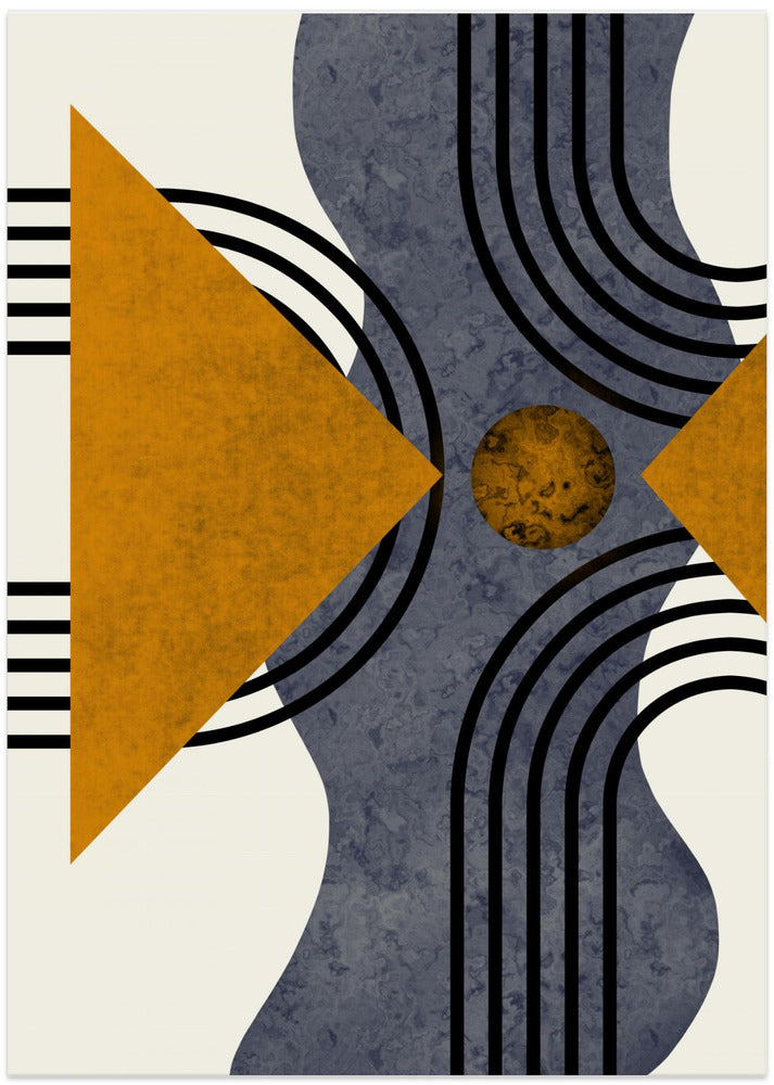 Textured Mid Century Composition 3