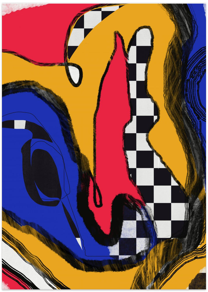 Leggings Bold Abstract