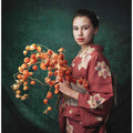 Girl In Kimono