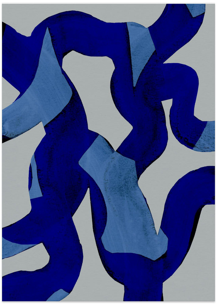 Abstract Brush Strokes 65X