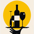 Mosel Wine Minimalist Print