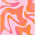 Abstract Wave in Pink