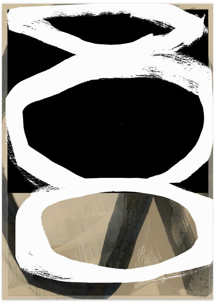 Bold Black On White No4