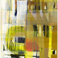 Yellow Ochre Abstract No1