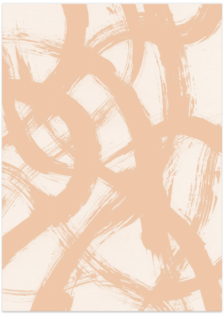 Art Prints of Abstract Brush Strokes 98B