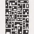 Art Prints of City / Lino Print