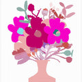 Pink Flowers In Vase 1