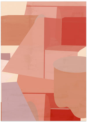 Art Prints of Velvety Shapes 1