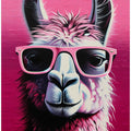 Art Prints of Pink Lama
