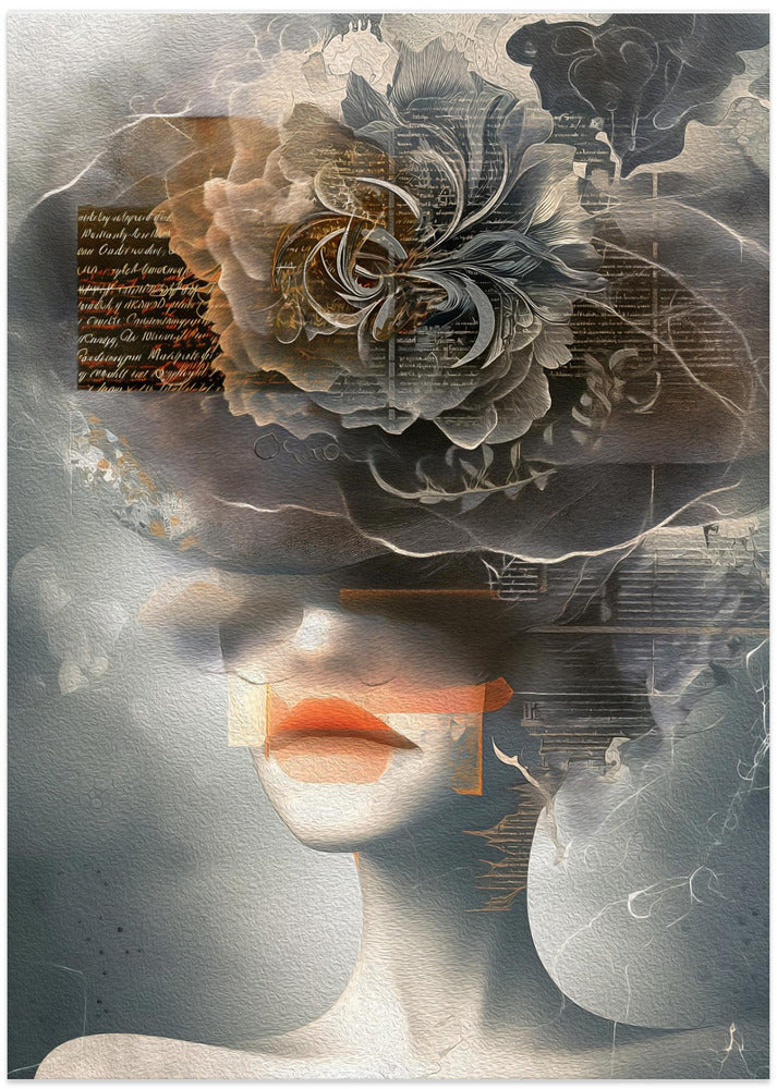 Art Prints of Lady In Hat No 1