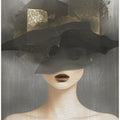 Art Prints of Lady In Hat No 2