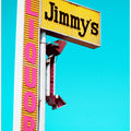 Art Prints of Jimmy's Liquor Sign