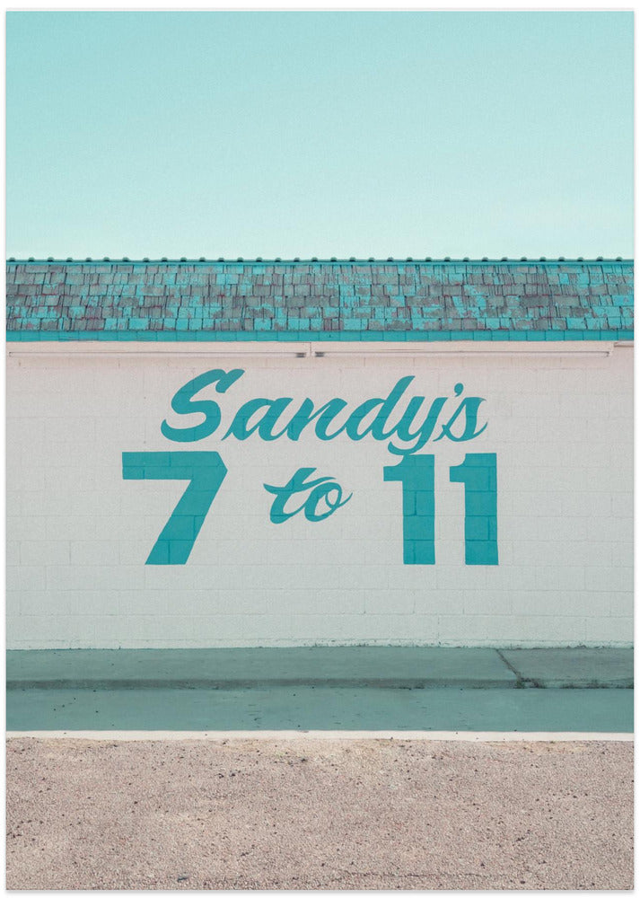 Sandy's 7 to 11 in Marfa, Texas