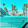 Art Prints of Teal Thunderbird in Palm Springs