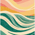 Art Prints of Abstract Sea Waves