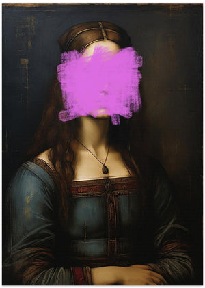 Art Prints of Modern Mona Lisa