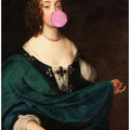 Art Prints of Renaissance Bubble Gum / Altered Art