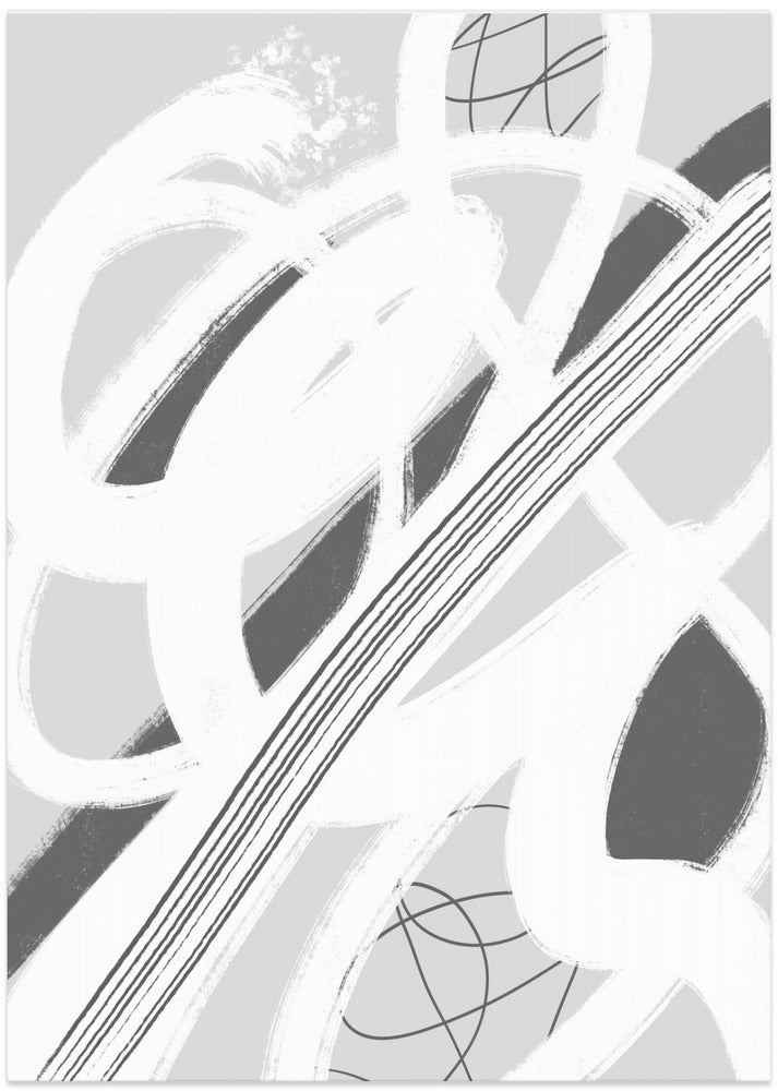 Art Prints of Abstract Painting No. 11 - Chaos and silence