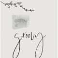 Art Prints of Green is groovy