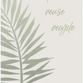 Art Prints of Reduce - reuse - recycle