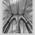 Art Prints of In focus: NEW YORK CITY Brooklyn Bridge in detail