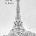 Art Prints of Take me to Paris