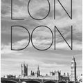Art Prints of LONDON Westminster Bridge | Text & Skyline