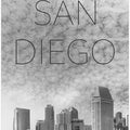 Art Prints of SAN DIEGO Skyline | Text
