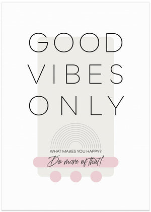 Art Prints of What makes you happy - pink