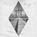 Art Prints of Coordinates NEW YORK CITY Brooklyn Bridge