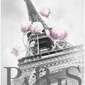 Art Prints of PARIS Magnolia Eiffel Tower