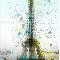 Art Prints of City Art PARIS Eiffel Tower II