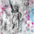 Art Prints of POP ART Statue of Liberty - Splashes
