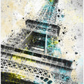 Art Prints of City Art PARIS Eiffel Tower IV