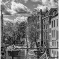 Art Prints of UTRECHT Oudegracht with view in southern direction | Monochrome