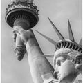 Art Prints of NEW YORK CITY Monochrome Statue of Liberty