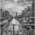 Art Prints of Typical Amsterdam - Monochrome